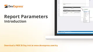 Introduction to Report Parameters. Create Interactive Reports, Conditionally Shape Data & Appearance