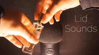 ASMR Lid Sounds (Opening & Closing) + Gentle Tapping - No Talking