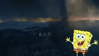 i put "best day ever" from spongebob over a disaster in hollywood