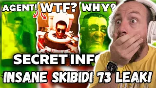 EPISODE 73 LEAK SECRETS?! - SKIBIDI TOILET ALL Easter Egg Analysis Theory (REACTION!!!)