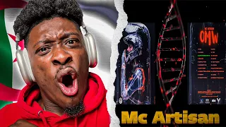 Mc Artisan - Luna Ft Didine Canon 16 🇩🇿🔥(Prod. BY AWA) REACTION