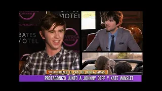 Freddie Highmore talks about Bates Motel | Toma 1  (2013)