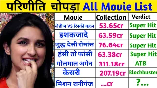 Parineeti Chopra 2011-2024 All Movie List With Box Office Collection || All Movie List