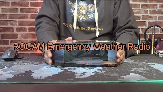 ROCAM 3000mAh NOAA Emergency Weather Radio Lantern Unboxing