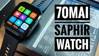 Новинка 70mai saphir watch неужели это замена Apple Watch