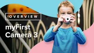 myFirst Camera 3 Overview - 16MP Camera for Kids with Selfie Lens & SD Card Support (Best Selling)