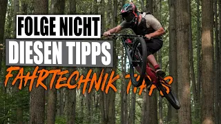 5 MTB Fahrtechnik Tipps -  die mir als Mountainbike Anfänger NICHT geholfen haben