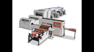 Automatic A4 paper cutting and packing machine/A4 paper production line