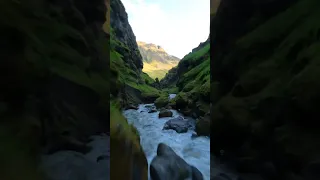 Mountain River Dive | Cinematic FPV Drone (🎥: IG / chrissbergan)