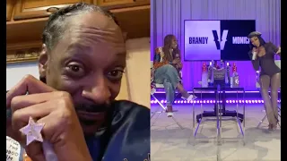 Snoop Dogg Reacts To Brandy Vs Monica Verzuz