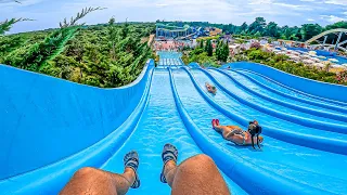 Multi Track Racing WaterSlide at Istralandia Croatia