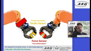 Kaspar Althoefer (Queen Mary Univ.) The integrated force/tactile sensor: A vision-based approach