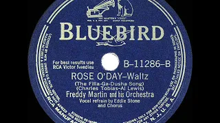 1942 HITS ARCHIVE: Rose O’Day (The Filla-Ga-Dusha Song) - Freddy Martin (Eddie Stone & chorus, voc)