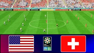 FIFA 23 - USWNT vs. SWITZERLAND | April 22, 2024 | FIFA Women's World Cup 2023 | PS5 Simulation