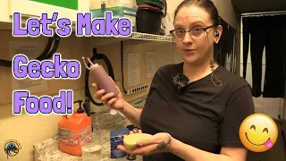 TDI Quick Tips & Tricks! - How to Make Repashy or Pangea Crested Gecko Food! 😋