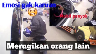 KERIBUTAN DI JALAN RAYA YANG UNFAEDAH, Kejadian unik dan lucu di jalan raya #part3