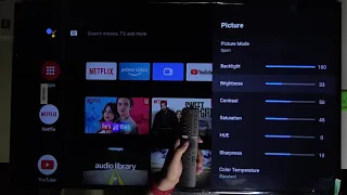 How to Change Brightness Level on XIAOMI TV Mi LED TV P1 - Set Maximum Brightness on XIAOMI Mi TV