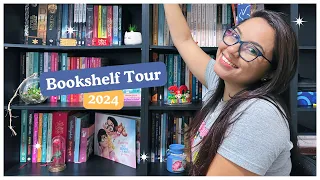 BOOKSHELF TOUR 2024 ✨Mostrando todos os meus livros || Dani Otogalli 📚