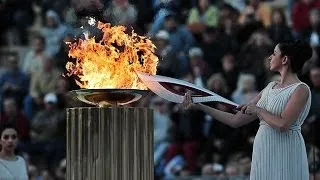 Olympic Flame Reaches Murmansk Russia Where Greenpeace Activists Held