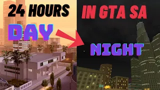 WHAT HAPPENS IF YOU DON'T MOVE FOR 24H IN GTA SAN ANDREAS (Fast Forward-Funny Moments)