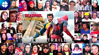 Deadpool & Wolverine | Trailer [42 People React] MEGA Reaction Mashup 🔥🔥