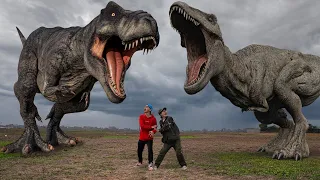 Hunter Save Photographers | Jurassic World Dominions In Real Life| HORROR SHORT FILM | SC GAME DG2T