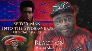 Spider--Man: Into the Spider-Verse Official Trailer | REACTION!!!
