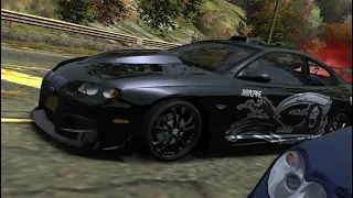 NFSMW 2005: Lap-Knockout Race: Pontiac GTO 'Street Reaper' with Engine Sound Changing (Ori)