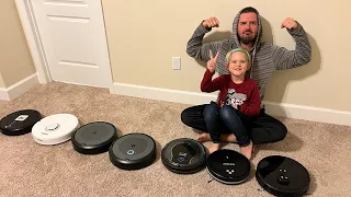 Which Robot Vacuum is the fastest?? Part 5!!!