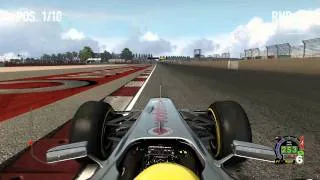 F1 2010 / Silverstone / Hotlap onboard / PC / 1:27.815