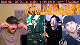 STRAY KIDS - Tiktoks That Scream "I make you say wow~" 🔥 Reaction!