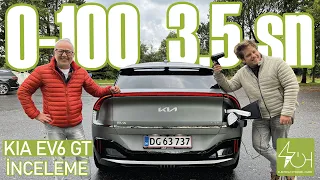 Kia Ev6 GT | 585 Beygir | 0-100 3.5 sn | Tannistest #9