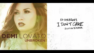 Demi Lovato VS Ed Sheeran ft. Justin Bieber - Skyscraper/I Don't Care (Mashup)