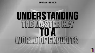 Understanding the Master Key to a World of Exploits || Sunday First service || 28th April, 2024