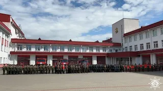 В Гомельском областном управлении МЧС состоялся торжественный развод | 10.05.2024