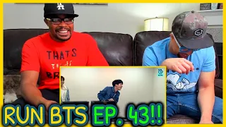 it's RUN BTS Ep. 43 REACTION with WhatchaGot2Say 😁