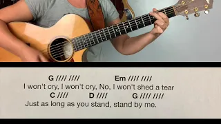 Stand By Me: Ben E. King Guitar Play-Along