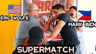 America Vs Philippines - Eric Wolfe Vs Mark Ben | RIGHT HAND - Arm Wrestling (May 28, 2023)