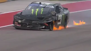 OVERTIME CRASH - 2024 FOCUSED HEALTH 250 NASCAR XFINITY SERIES AT COTA