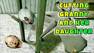 Cutting Both Granny And Her Daughter Before Escaping Through The Sewer