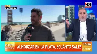 🍽 Barcelona cuánto sale almorzar en la playa