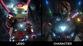 All Lego Iron Man Suits Mark 1 - Suits Mark 85  | Iron man marvel (Part 1)