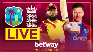 🔴 LIVE | West Indies v England | 5th Betway T20