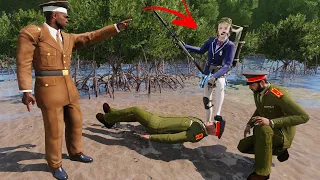 Having just arrived in Crimea, th Russian warlord was assassinated by NATO's best female sniper