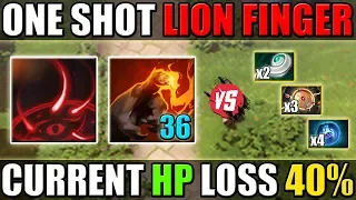- 40% HP and Finger of Death = EZ One Shot [73 min Intense Game] Dota 2 Ability Draft
