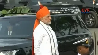 72nd Independence Day | PM Modi Receives Guard Of Honor At Red Fort In Delhi | CVR News