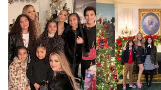 Kardashians' Magical Christmas Night with Mariah Carey! 🌟 Festive Family Fun & Photos 🎄"