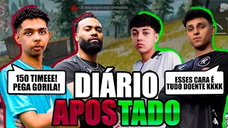 DIÁRIO APOSTADO! SQUAD INTEIRO FICOU MALUCO NESSE CAMP! NOBRU QUASE MORR3U DE RIR NA CALL