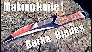 make a camping knife