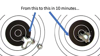 Improve your air rifle grouping in less than 10 minutes - clean the barrel. Full tutorial.